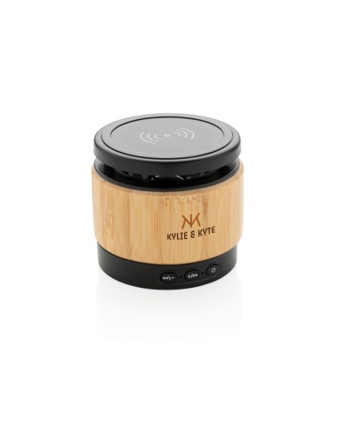 Speaker e caricatore wireless bambù